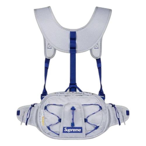 Supreme Harness Waist Bag 'Silver'