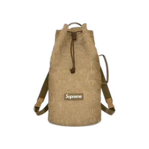 Supreme Fat Tip Jacquard Denim Backpack 'Olive'