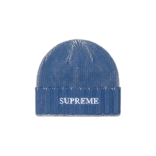 Supreme Overprint Beanie 'Blue'
