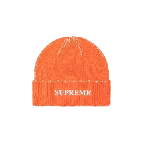 Supreme Overprint Beanie 'Orange'