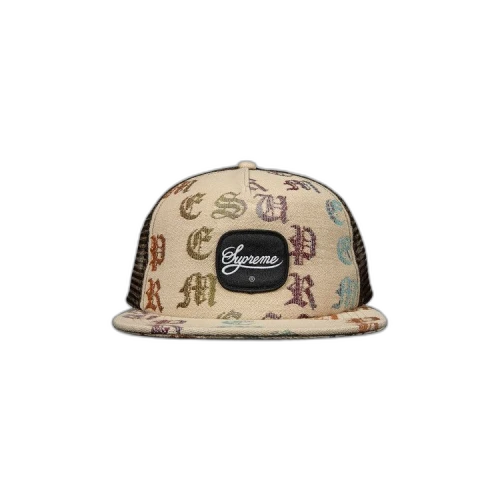 Supreme Gradient Jacquard Denim Mesh 5-Panel 'Tan'