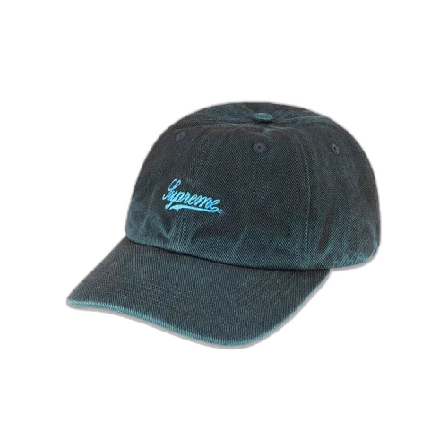 Supreme Washed Twill 6-Panel 'Blue'