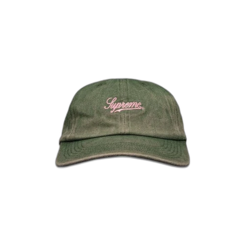 Supreme Washed Twill 6-Panel 'Green'