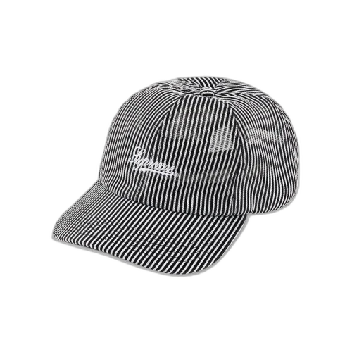Supreme Stripe Mesh 6-Panel 'Black'