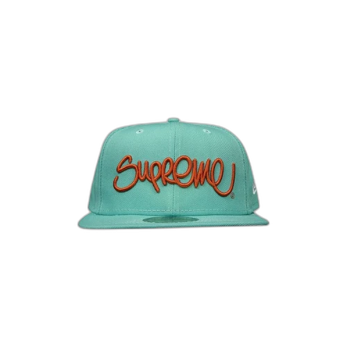 Supreme Handstyle New Era 'Mint'