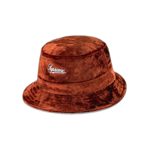 Supreme Crushed Velvet Crusher 'Rust'