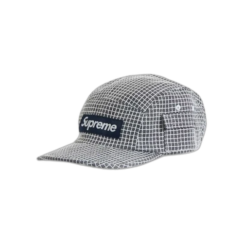 Supreme Denim Ripstop Camp Cap 'Dark Blue'