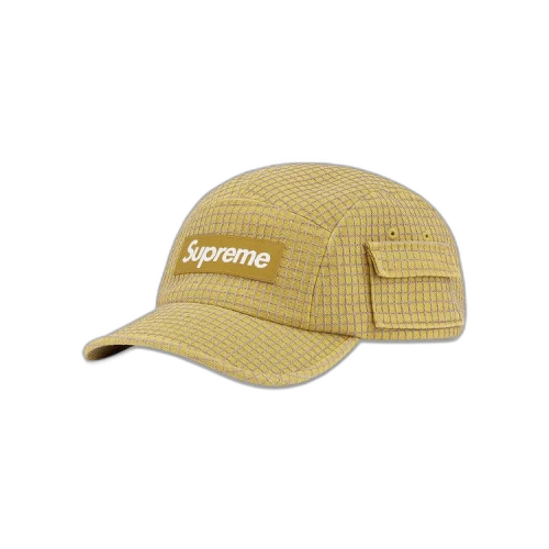 Supreme Denim Ripstop Camp Cap 'Yellow'