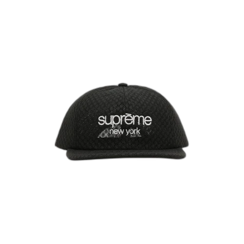 Supreme Classic Logo Air Mesh 6-Panel 'Black'