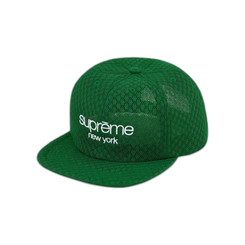 Supreme Classic Logo Air Mesh 6-Panel 'Green'