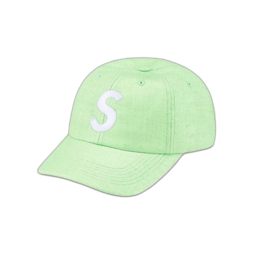Supreme Raffia S Logo 6-Panel 'Green'