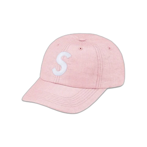 Supreme Raffia S Logo 6-Panel 'Lilac'