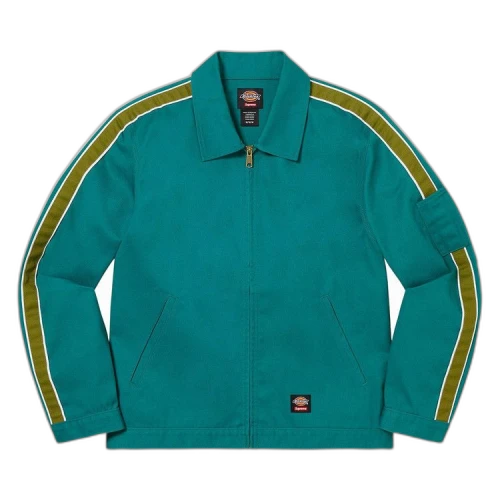 Supreme x Dickies Stripe Eisenhower Jacket 'Teal'