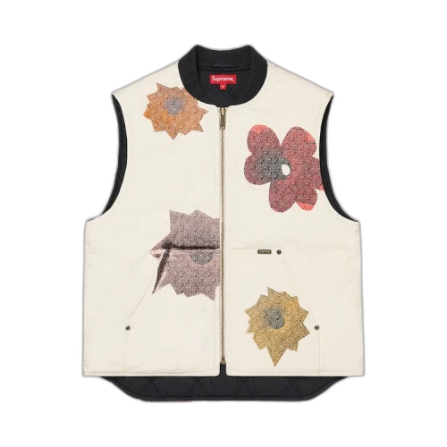Supreme x Nate Lowman Work Vest 'Natural'