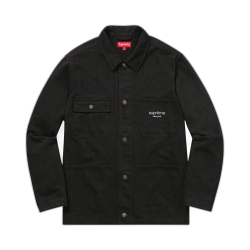 Supreme Denim Chore Coat 'Black'