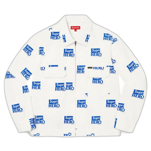 Supreme x ANTIHERO Work Jacket 'White'