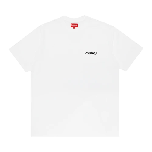 Supreme Washed Handstyle Short-Sleeve Top 'White'