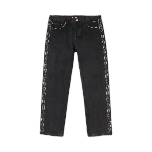 Supreme x B.B. Simon Studded Regular Jean 'Black'