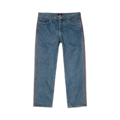Supreme x B.B. Simon Studded Regular Jean 'Blue'
