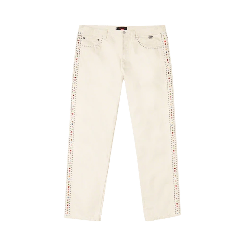 Supreme x B.B. Simon Studded Regular Jean 'Natural'