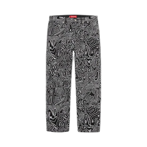 Supreme Chainstitch Regular Jean 'Black'