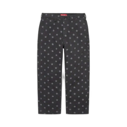 Supreme Chino Pant 'Black Stars'