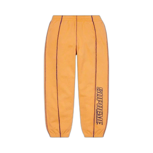 Supreme Coverstitch Sweatpant 'Dusty Gold'