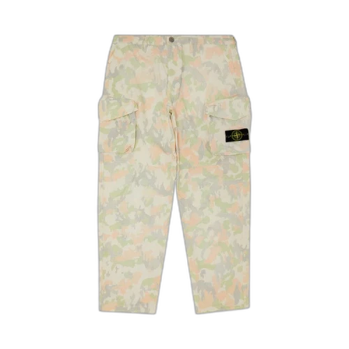 Supreme x Stone Island Reactive Ice Camo Ripstop Cargo Pant 'Tan'