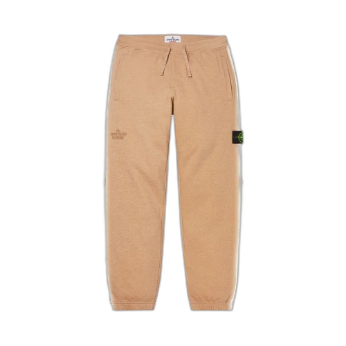 Supreme x Stone Island Stripe Sweatpant 'Tan'