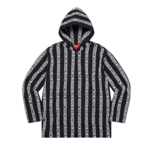 Supreme Baja Hooded Shirt 'Black'