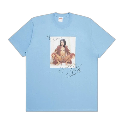 Supreme Lil Kim Short-Sleeve Shirt 'Light Blue'