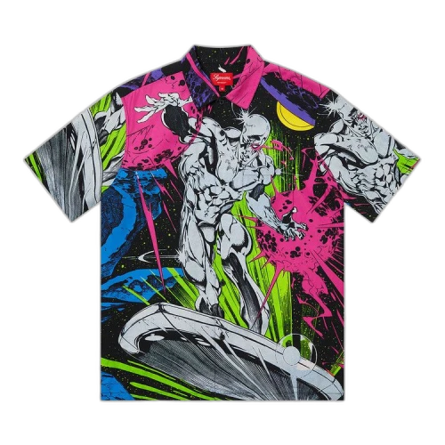 Supreme Silver Surfer Short-Sleeve Shirt 'Multicolor'