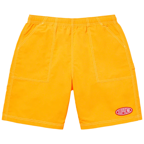 Supreme Nylon Painter Short 'Yellow'