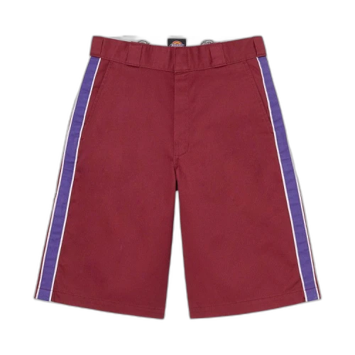 Supreme x Dickies Stripe 13" Loose Fit Work Short 'Maroon'