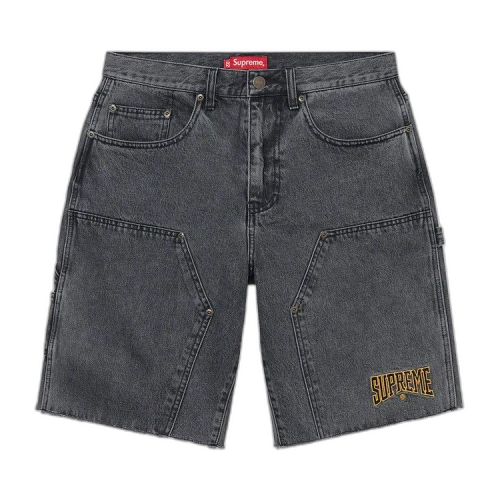 Supreme Cutoff Double Knee Denim Painter Short 'Black'