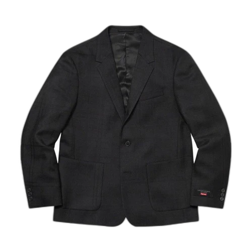 Supreme Tartan Wool Suit 'Black'