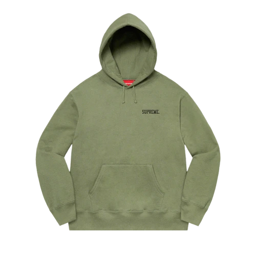 Supreme Ralph Steadman Skull Hooded Sweatshirt 'Light Olive'