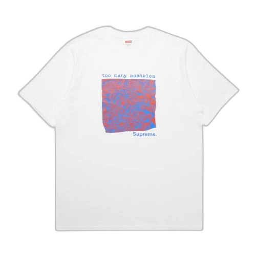 Supreme Too Many Assholes Tee 'White'