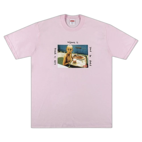 Supreme Gummo Bathtub Tee 'Light Pink'