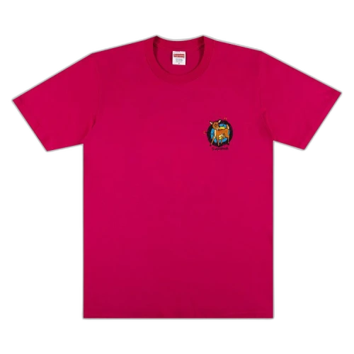 Supreme Deer Tee 'Pink'