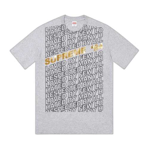 Supreme Respected Tee 'Heather Grey'