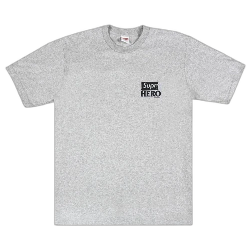 Supreme x ANTIHERO Dog Tee 'Heather Grey'