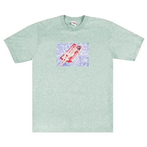 Supreme Float Tee 'Heather Blue'