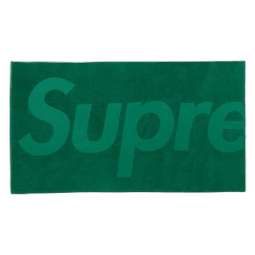 Supreme Tonal Logo Towel 'Green'
