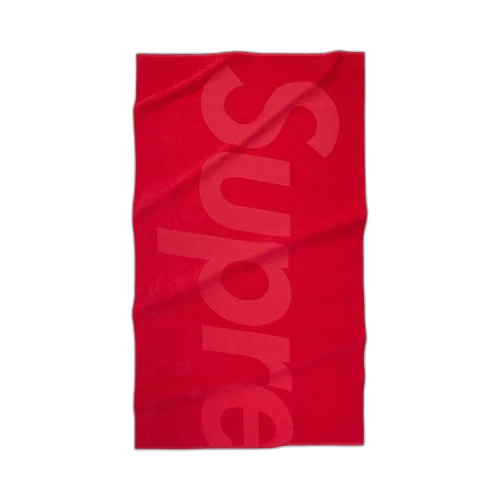 Supreme Tonal Logo Towel 'Red'