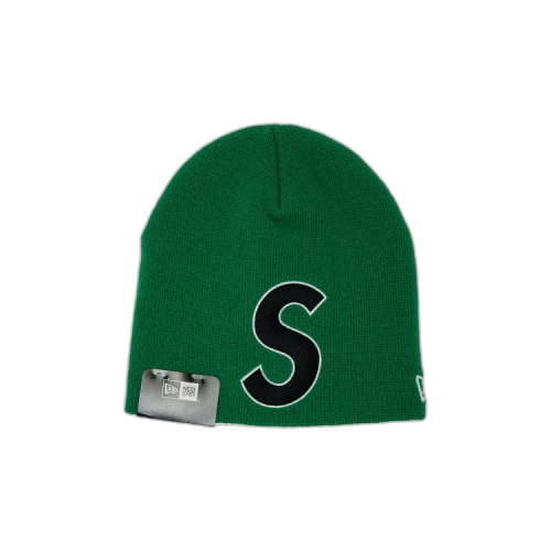 Supreme x New Era S Logo Beanie 'Green'