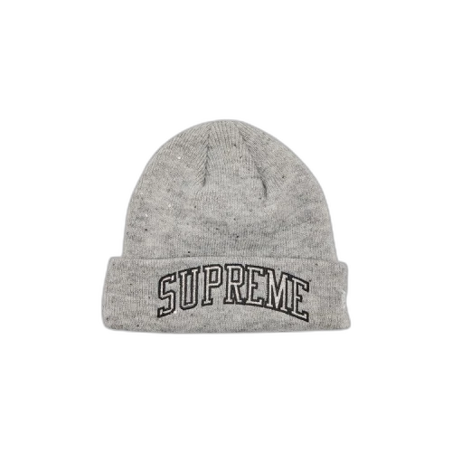 Supreme x New Era Metallic Arc Beanie 'Grey'