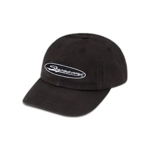 Supreme Oval 6-Panel 'Black'