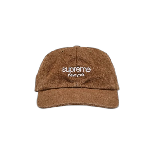 Supreme Classic Logo 6-Panel 'Olive Brown'