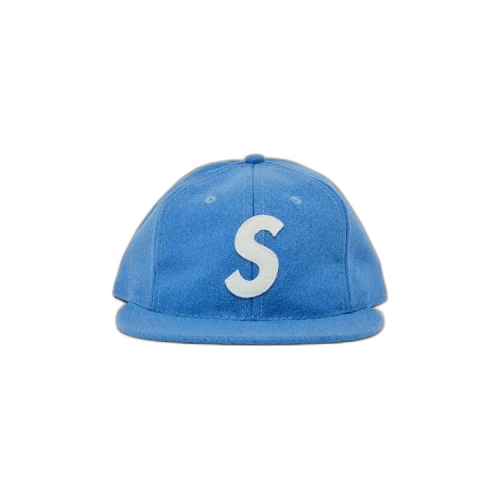 Supreme x Ebbets S Logo Fitted 6-Panel 'Light Blue'